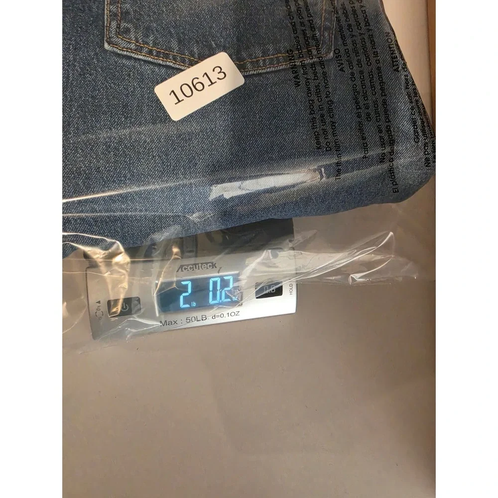 Old Navy Jeans Womens 16 Blue Sky-Hi Wide Leg Extra High Rise Secret-Smooth